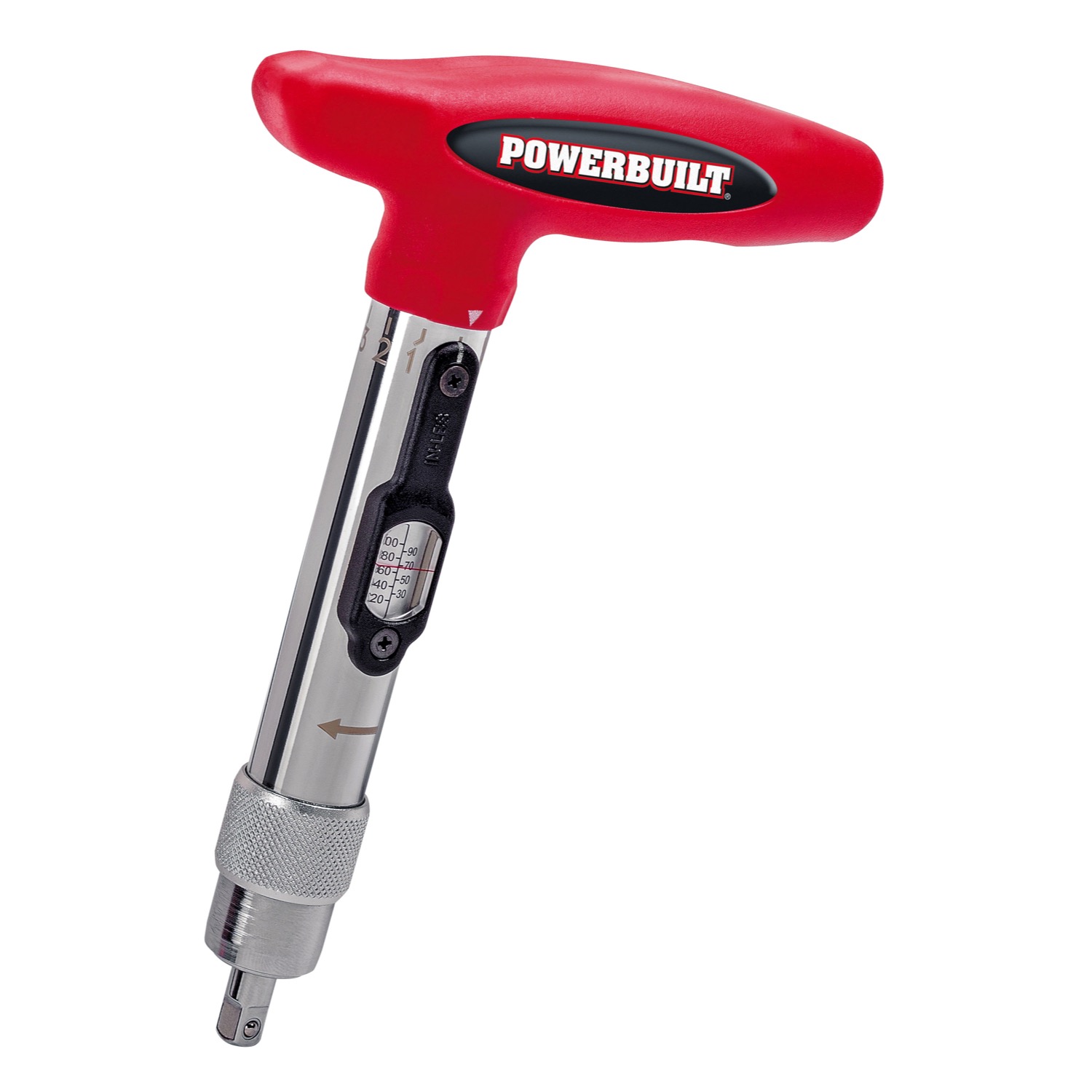 Powerbuilt 1/4" Dr. THandle BikeTPMS Torque Wrench, 20100 Inchlbs